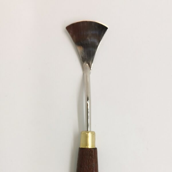 SPATOLA IN ACCIAIO 007 (Manico in Legno) - immagine 2