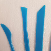 STECCHE PLASTICA PER SCULTURA 7 PZ. - immagine 4