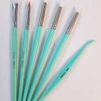 ASTUCCIO + PENNELLI E ATTREZZI PER MODELLING TIFFANY - immagine 3
