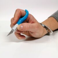 CUTTER  MANICO ERGONOMICO BLU - immagine 3