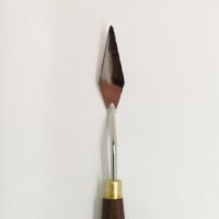 SPATOLA IN ACCIAIO 46 (Manico in Legno) - immagine 2