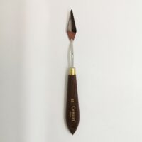 SPATOLA IN ACCIAIO 46 (Manico in Legno)