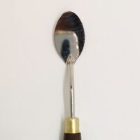 SPATOLA IN ACCIAIO 60 (Manico in Legno) - immagine 2