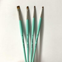 PENNELLI SINTETICI A TAGLIO OBLIQUO M. TIFFANY SET 4 N.2/4/6/8 - immagine 2