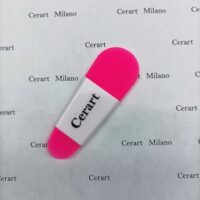 SPATOLINA IN SILICONE  ( Lingua gatto ) ROSA