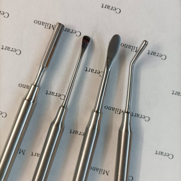SET ATTREZZI IN ACCIAIO PZ.4 - immagine 5